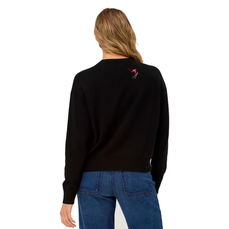 Dámsky sveter Krimson Klover BERNINA  - čierna