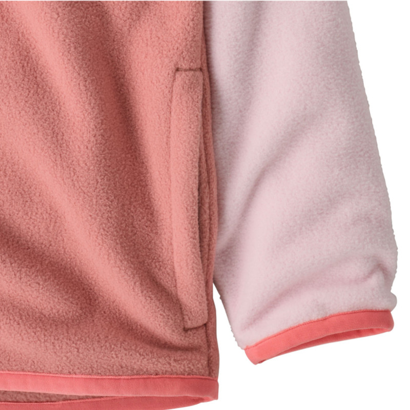 Dievčenská mikina Patagonia BABY MICRO D SNAP-T