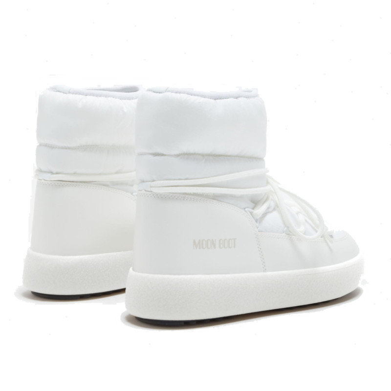Dámské sněhule Moon Boot LTRACK LOW NYLON WP  - bílá