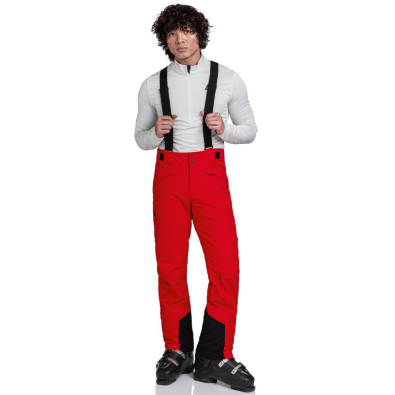 Pánske lyžiarské nohavice Schöffel STYLE MOUNTET  - červená