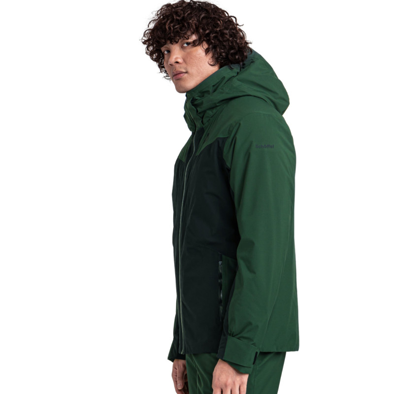 Pánska lyžiarská bunda Schöffel STYLE TRIFEX  - tmavo zelená