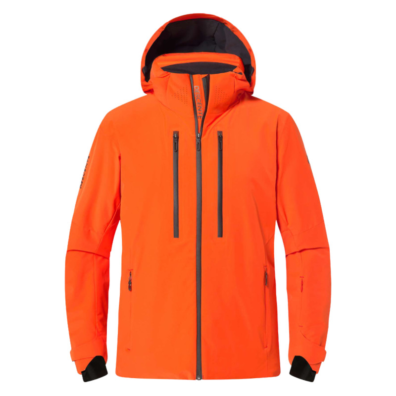 Pánská lyžařská bunda Descente STREAM  - oranžová