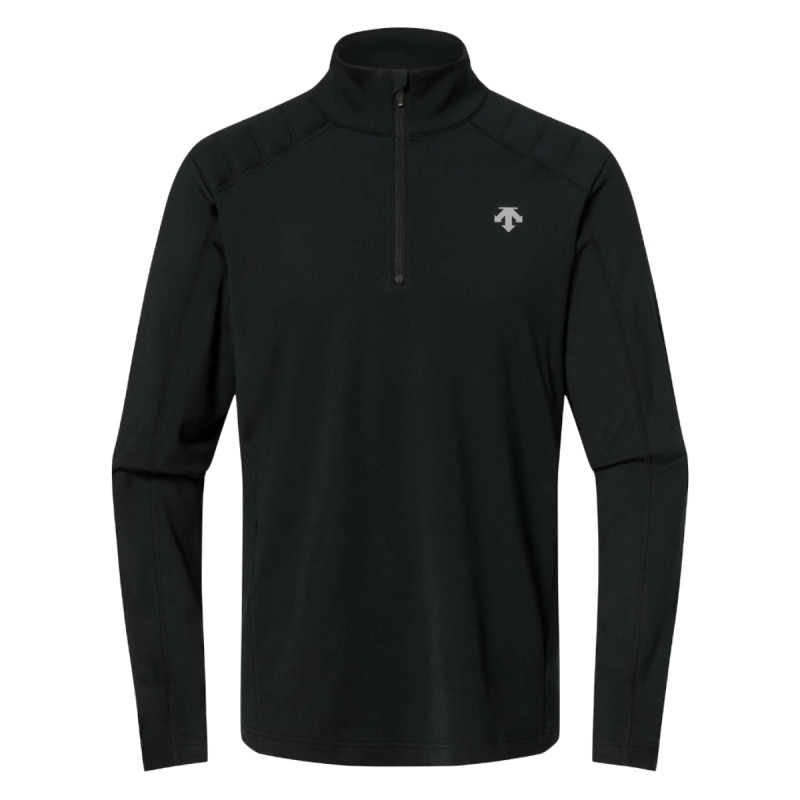 Pánska mikina Descente T-NECK TRIM  - čierna