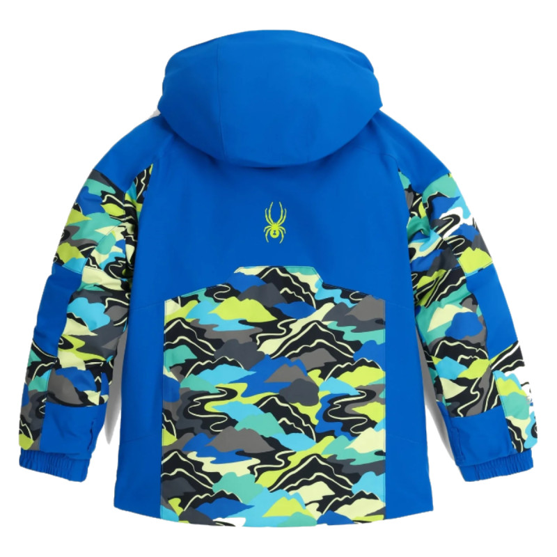 Dětská lyžařská bunda Spyder LEADER  - modrá