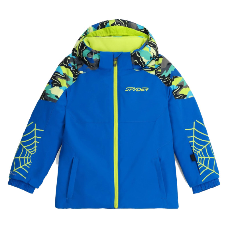 Detská lyžiarská bunda Spyder CHALLENGER  - modrá