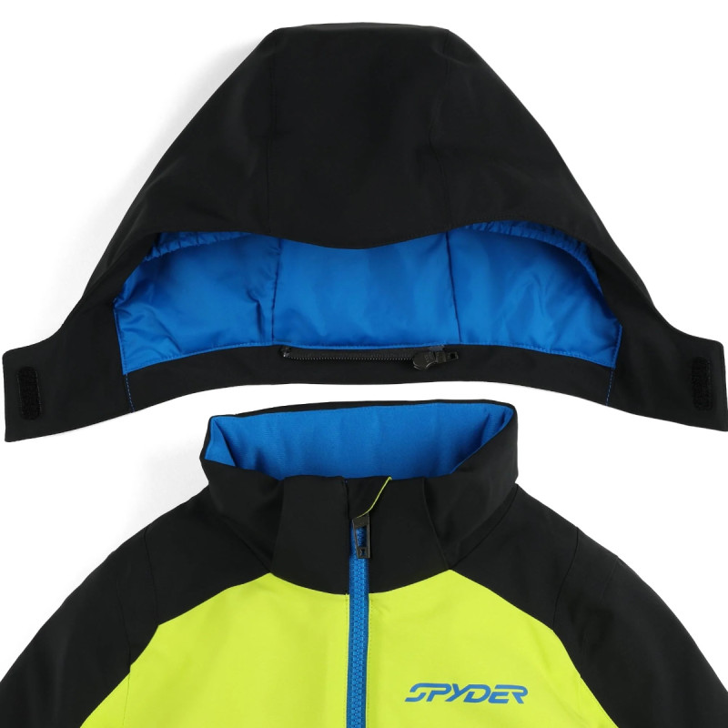 Detská lyžiarská bunda Spyder CHALLENGER  - zelená