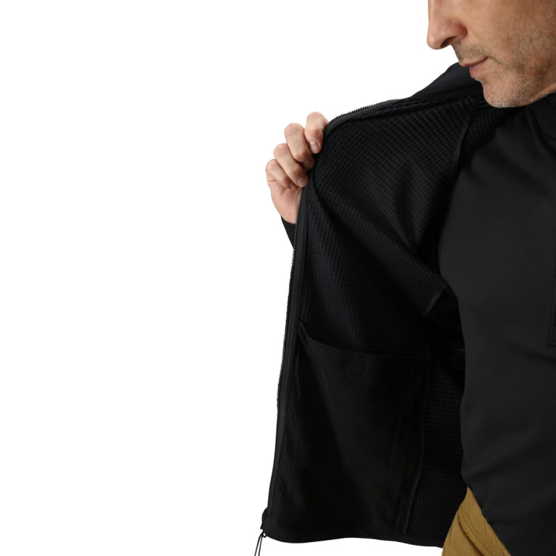 Pánska mikina Spyder GRIDWEB FLEECE  - čierna