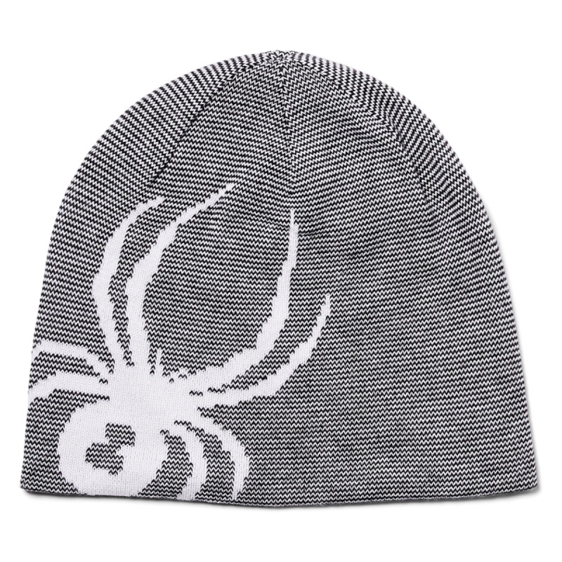 Chlapecká čepice Spyder REVERSIBLE BUG  - černá