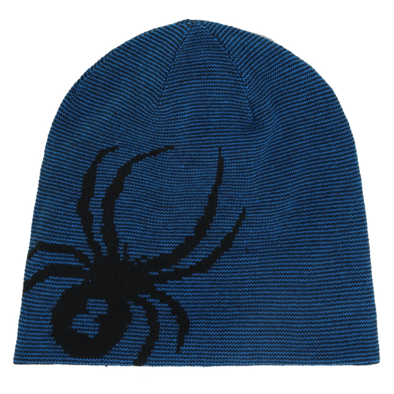 Chlapčenská čiapka Spyder REVERSIBLE BUG  - modrá