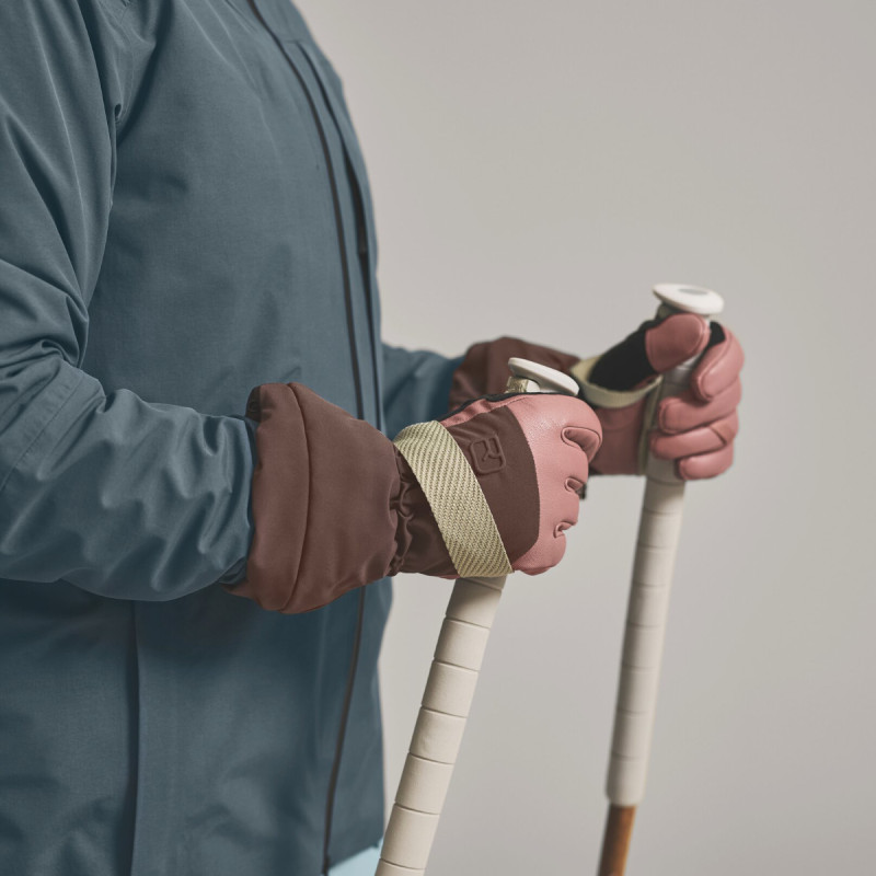 Dámské rukavice Ortovox MERINO FREERIDE GLOVE  - černá