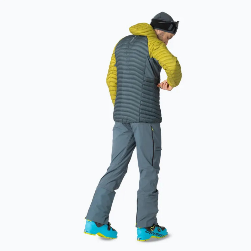 Pánská bunda Dynafit RADICAL DOWN RDS HOODED JACKET  - tmavě šedá