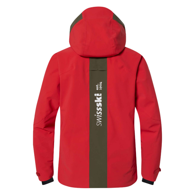 Pánska bunda Descente SWISS  - červená