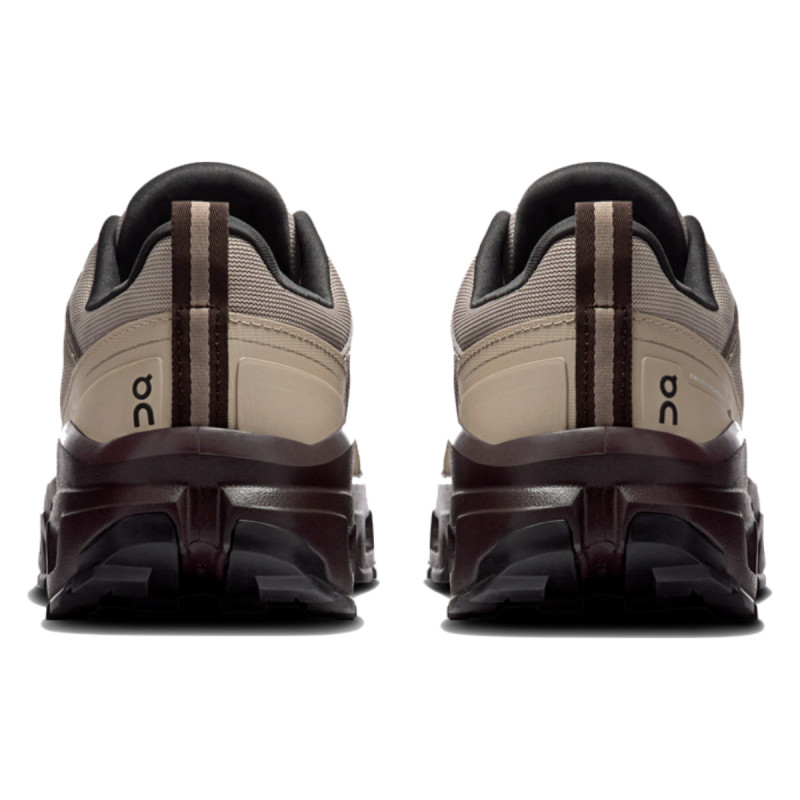 Dámské turistické boty On CLOUDROCK LOW WATERPROOF  - béžová