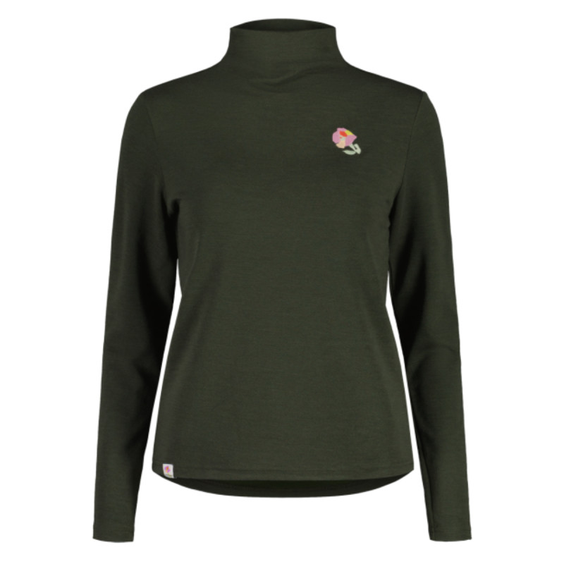 Dámska mikina Maloja SCHNEEKOPPEM.  - tmavo zelená