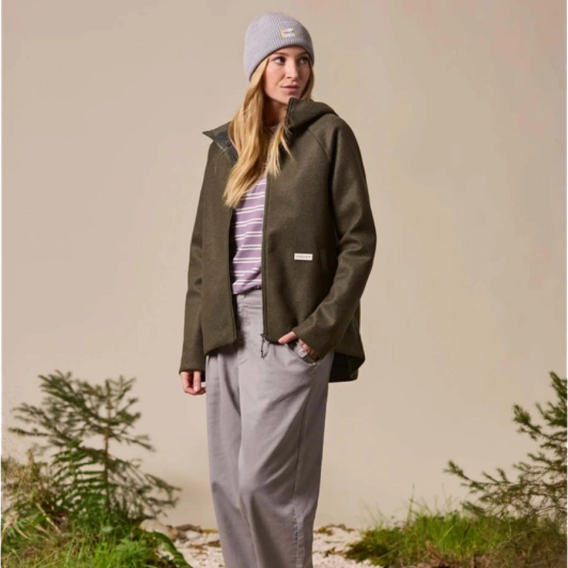 Dámská bunda Maloja FLACHAUM.  - světle hnědá