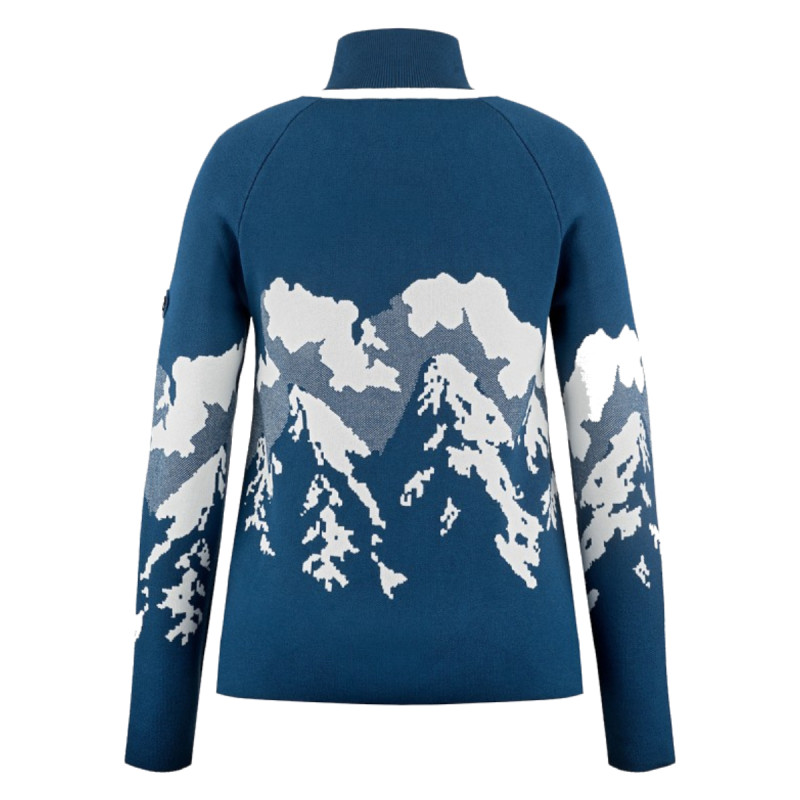 Dámský svetr Poivre Blanc AMBRE-WO  - modrá