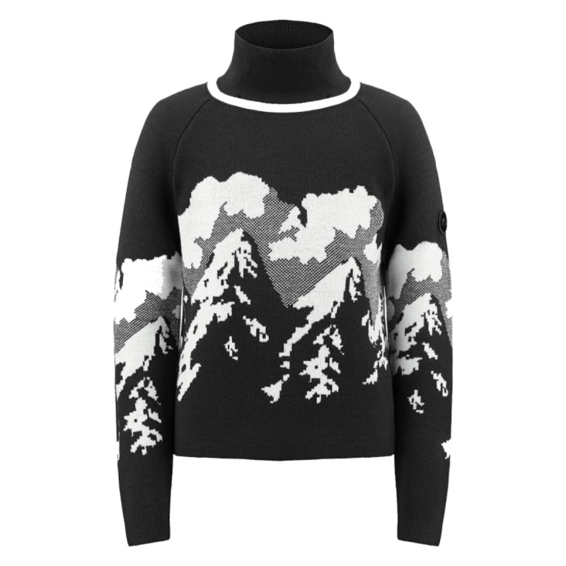 Dívčí svetr Poivre Blanc AMBRE-JRGL  - černá