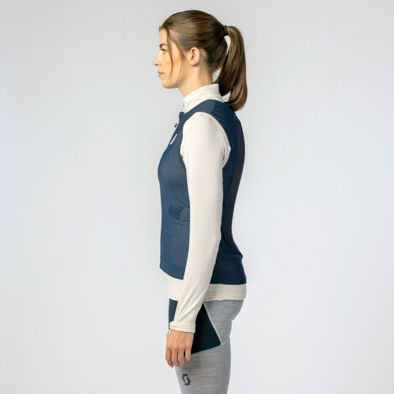 Dámský lyžařský páteřák Scott VEST AIRFLOW  - černá