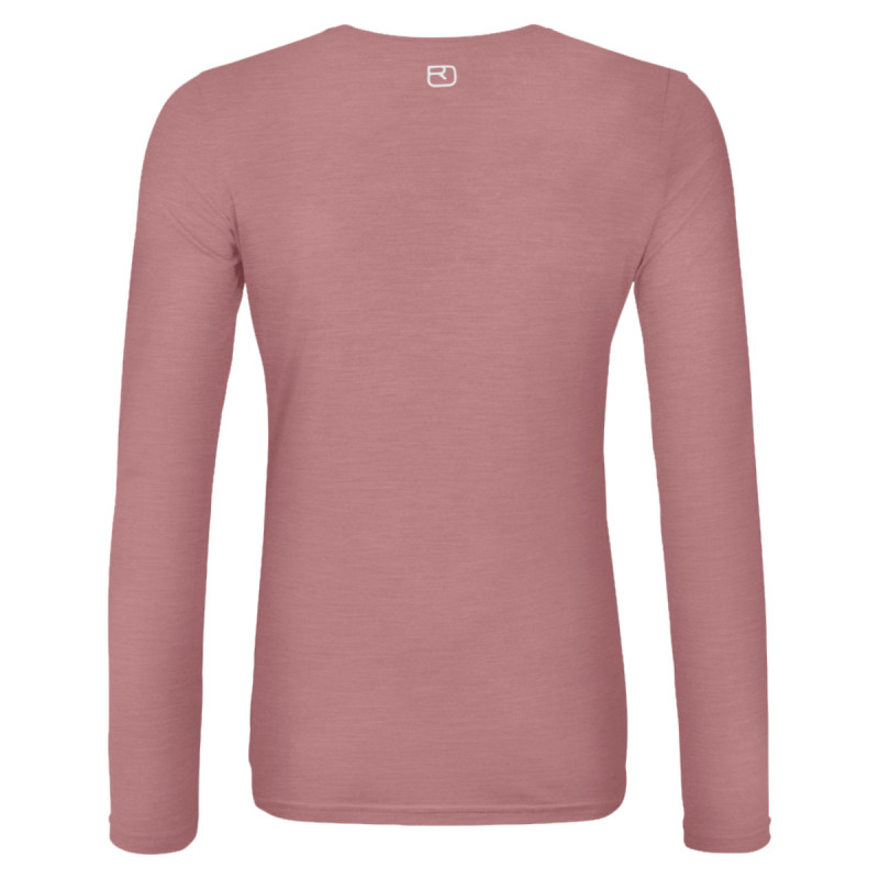 Dámské funkční tričko Ortovox 150 COOL CLEAN LONG SLEEVE  - světle růžová