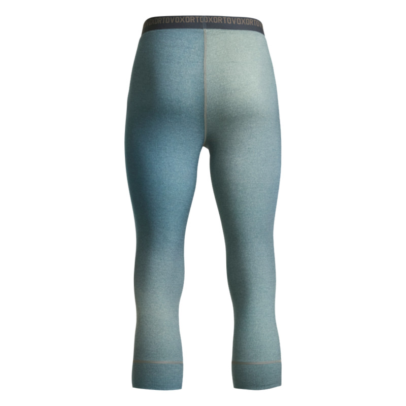 Pánske funkčné nohavice Ortovox 185 ROCK'N'WOOL PRINT SP  - svetlo modrá