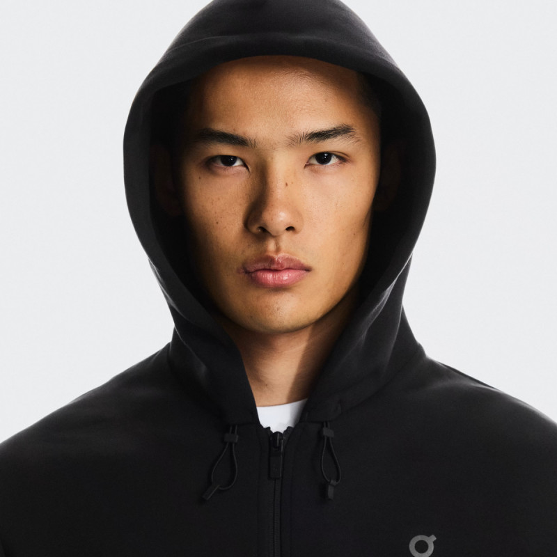 Pánská mikina On FOCUS TECH ZIP  - černá