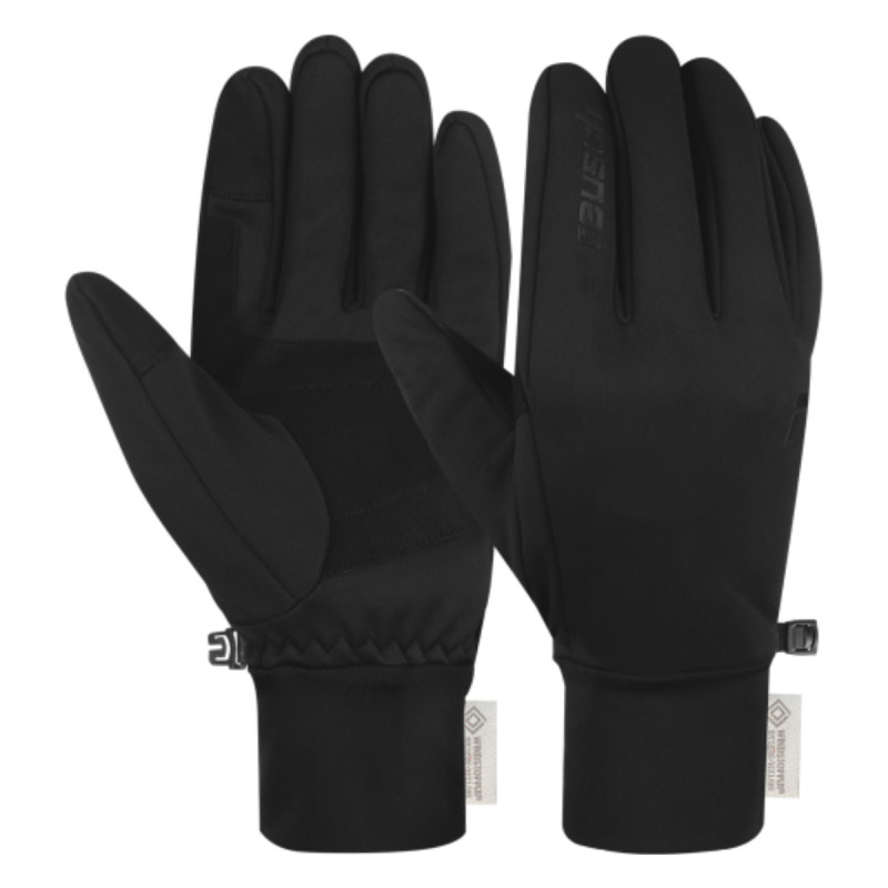 Pánske rukavice Reusch VESPER WINDSTOPPER® TOUCH-TEC  - čierna