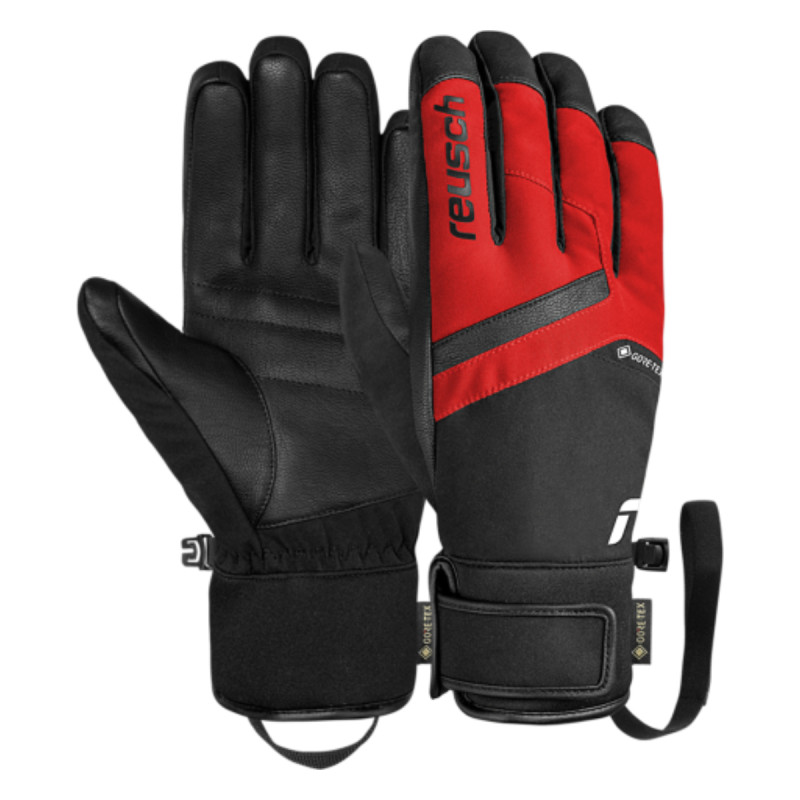 Pánské lyžařské rukavice Reusch BOOSTER GORE-TEX  - červená