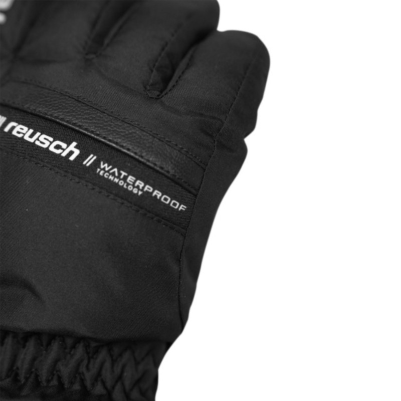 Detské lyžiarské rukavice Reusch SPRINT GORE-TEX JUNIOR  - čierna