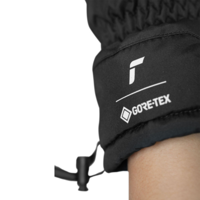 Detské lyžiarské rukavice Reusch SPRINT GORE-TEX JUNIOR  - čierna
