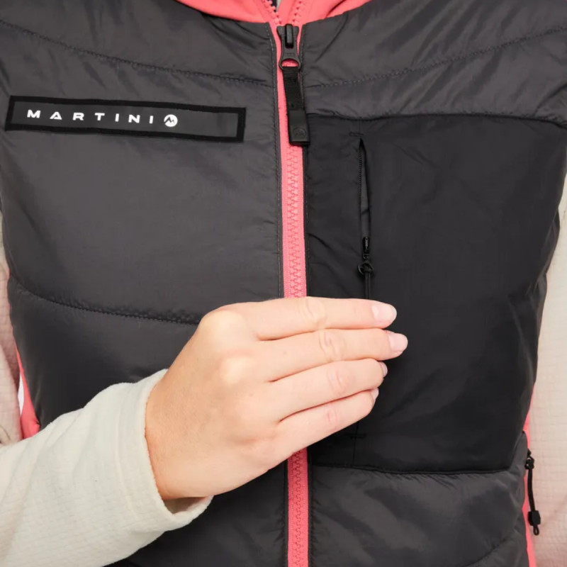 Dámská vesta Martini Sportswear YALCA HYBRID  - tmavě šedá