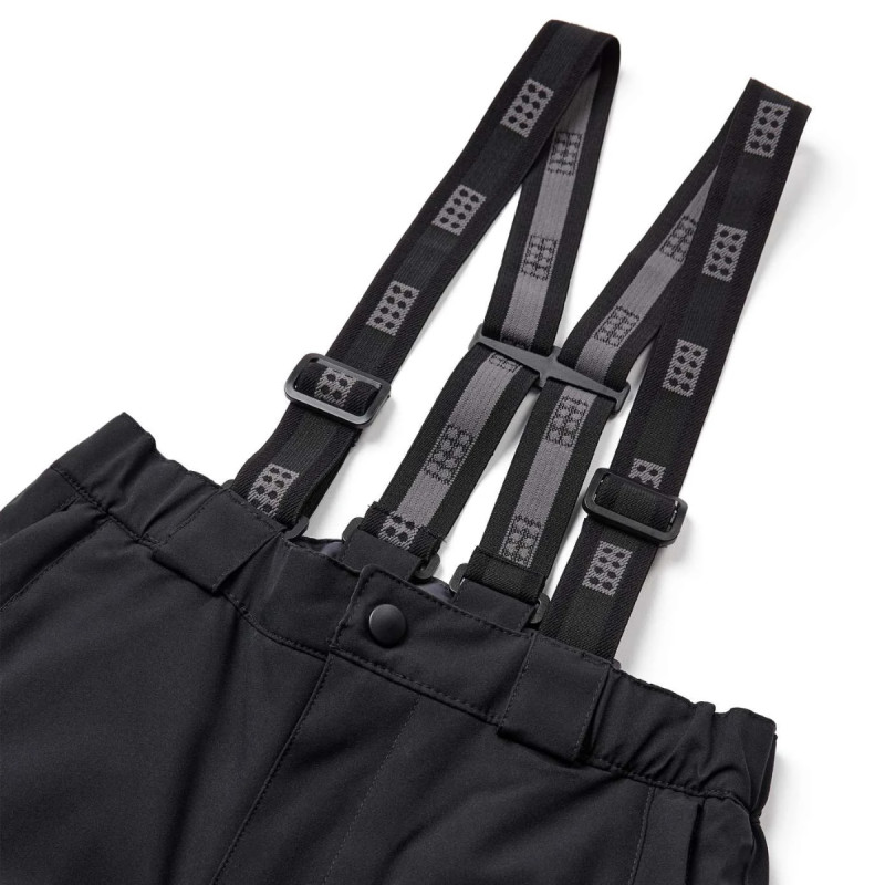 Dětské lyžařské kalhoty Lego Wear LWPOWAI 708  - černá