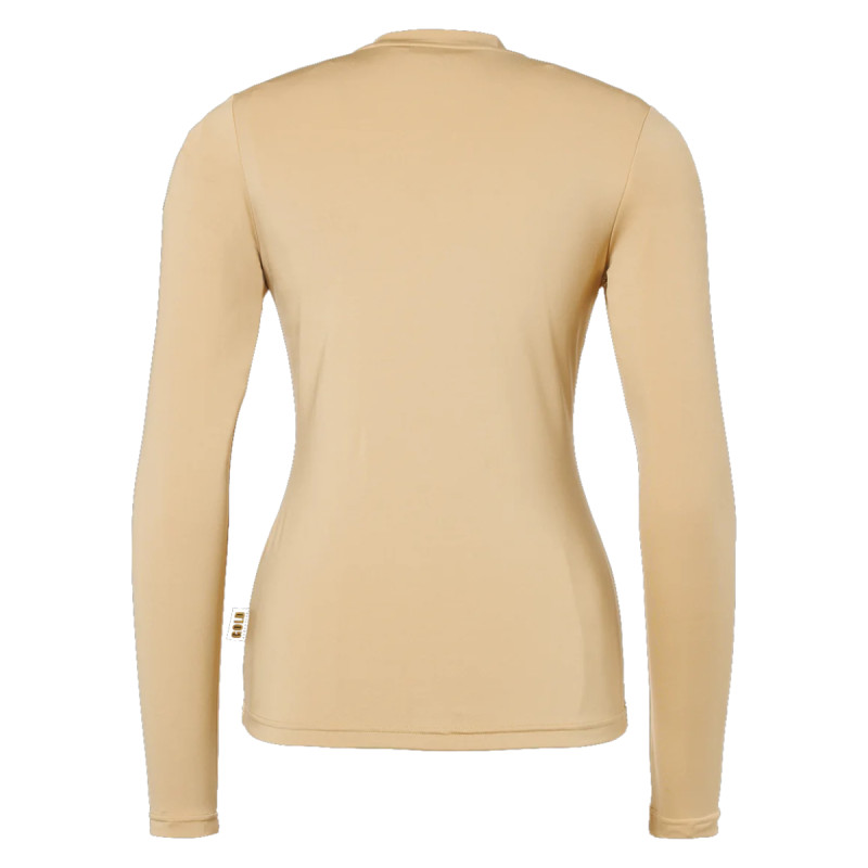 Dámské tričko Goldbergh AUREA LONG  - hnědá