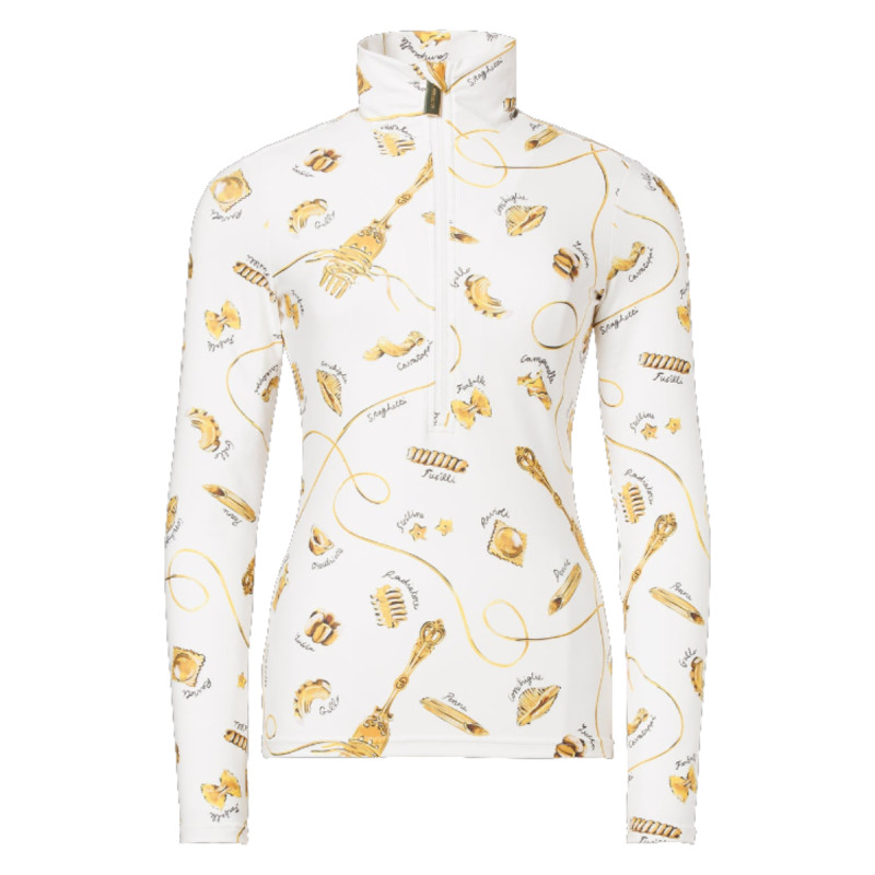 Dámská mikina Goldbergh FARFALLE  - bílá