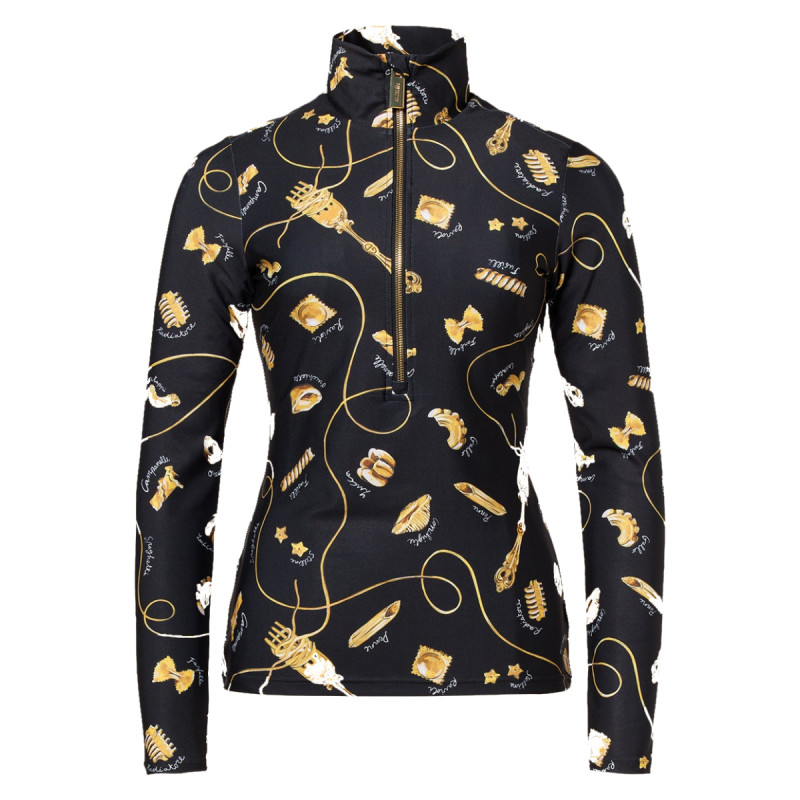 Dámská mikina Goldbergh FARFALLE  - černá