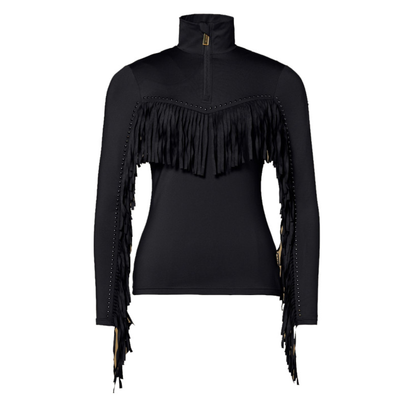 Dámská mikina Goldbergh WHISPER  - černá