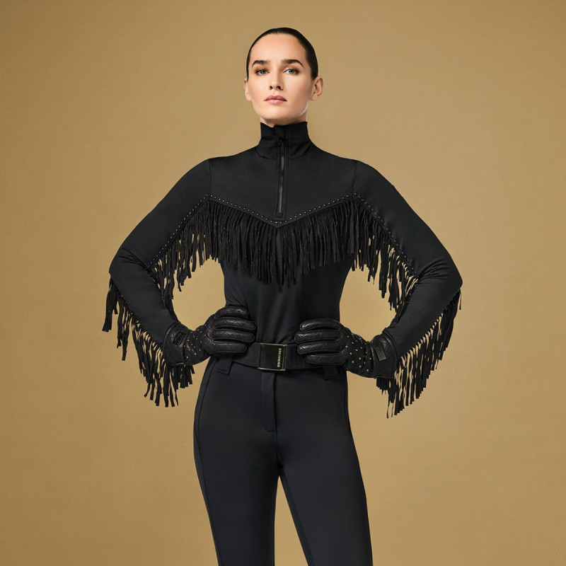 Dámská mikina Goldbergh WHISPER  - černá