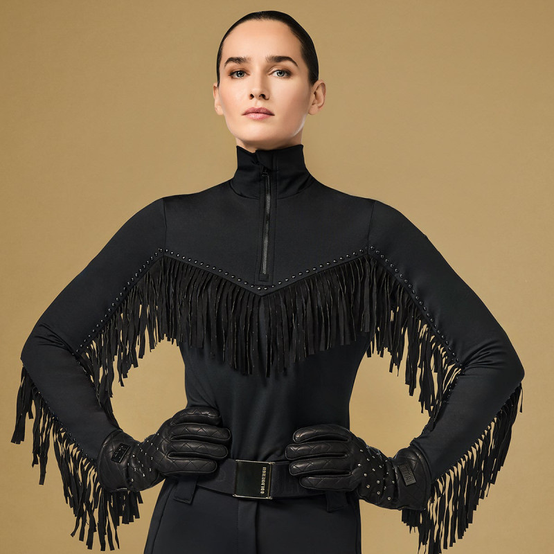 Dámská mikina Goldbergh WHISPER  - černá