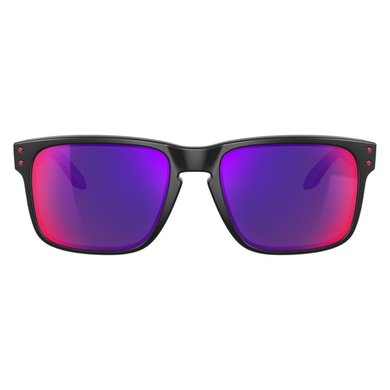 Sluneční brýle Oakley HOLBROOK™ - MATTE BLACK POSITIVE RED IRIDIUM