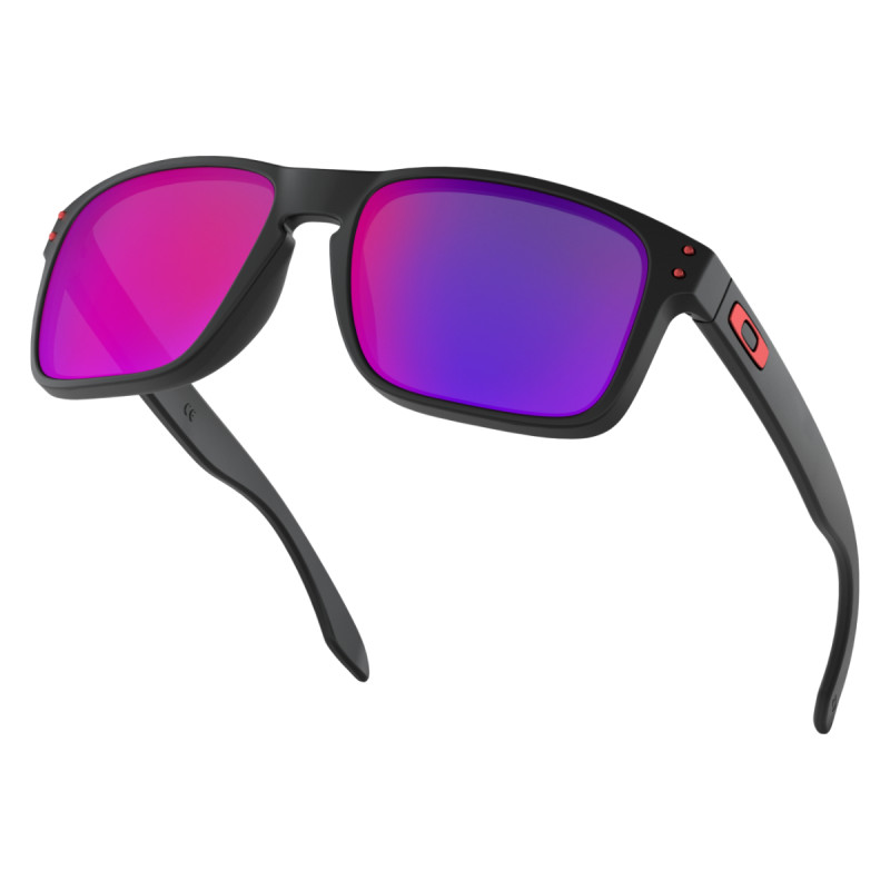 Sluneční brýle Oakley HOLBROOK™ - MATTE BLACK POSITIVE RED IRIDIUM