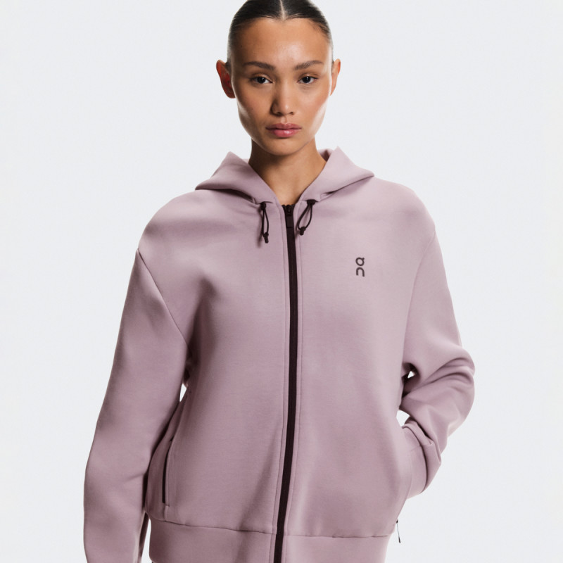 Dámská mikina On FOCUS TECH ZIP  - světle fialová