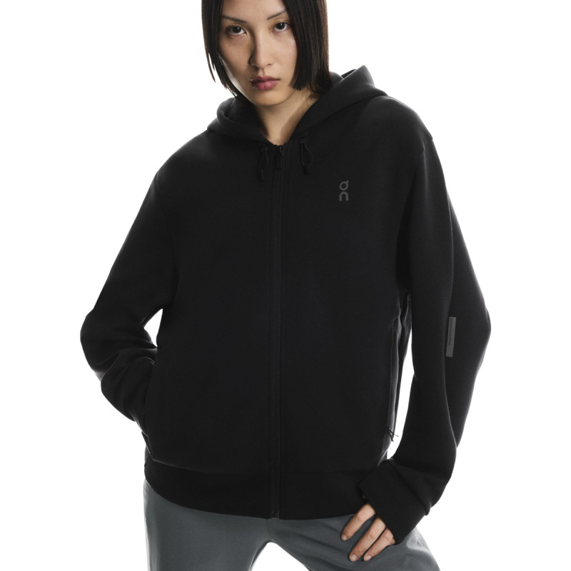 Dámská mikina On FOCUS TECH ZIP  - černá