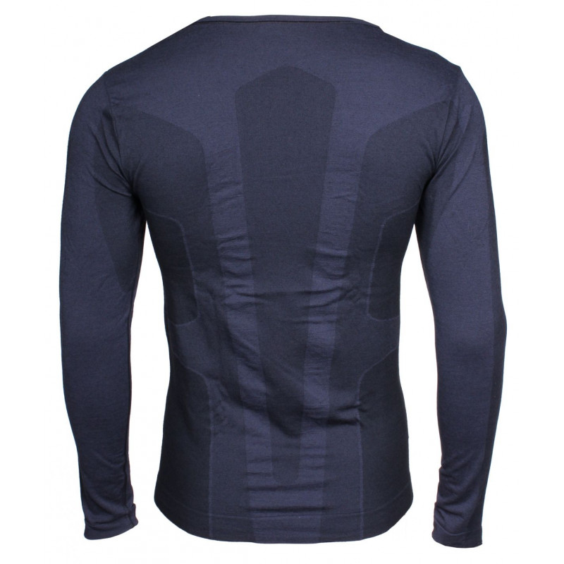 Pánský funkční komplet Lenz SET MERINO LONG  - černá