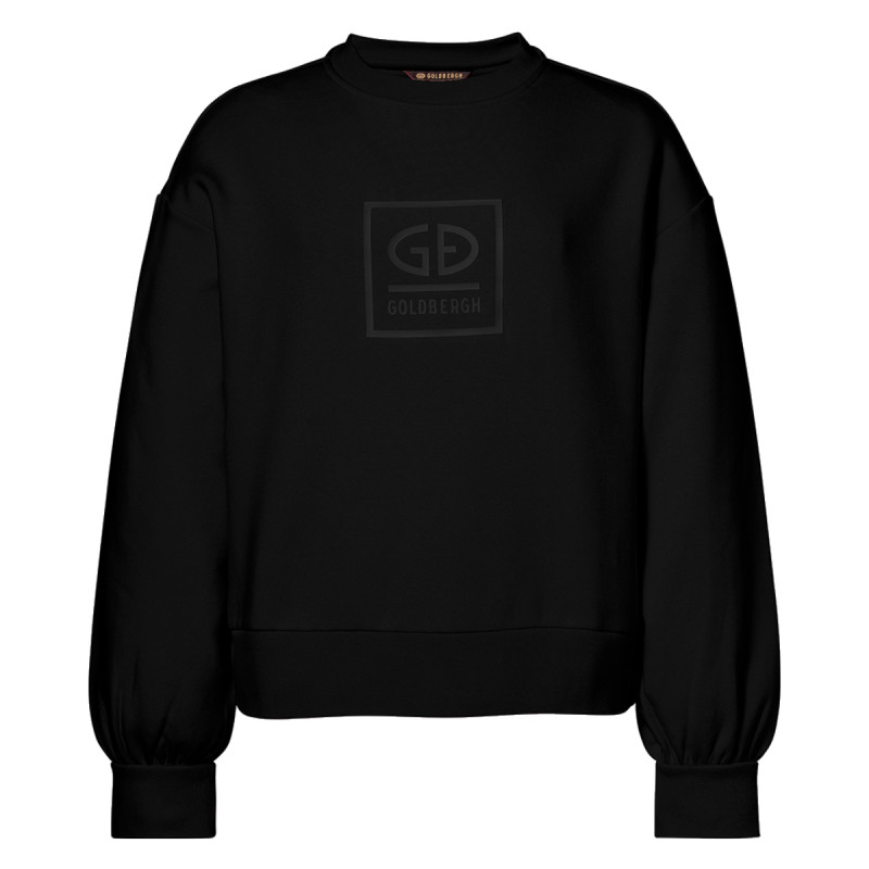 Dámská mikina Goldbergh RELAX  - černá