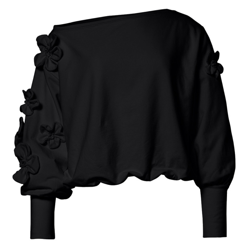 Dámska mikina Goldbergh FIORENZO  - čierna