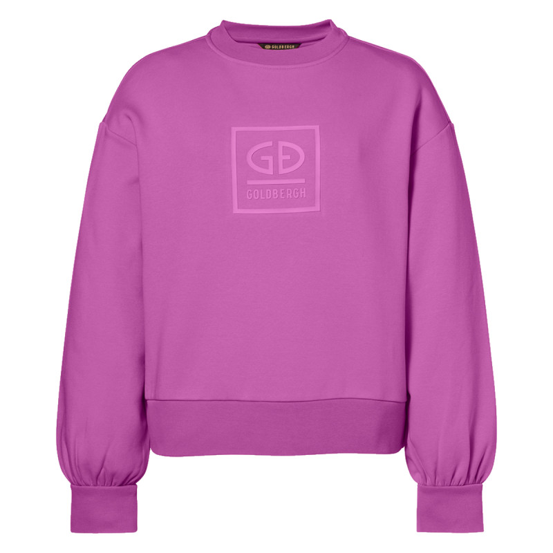 Dámská mikina Goldbergh RELAX  - fialová