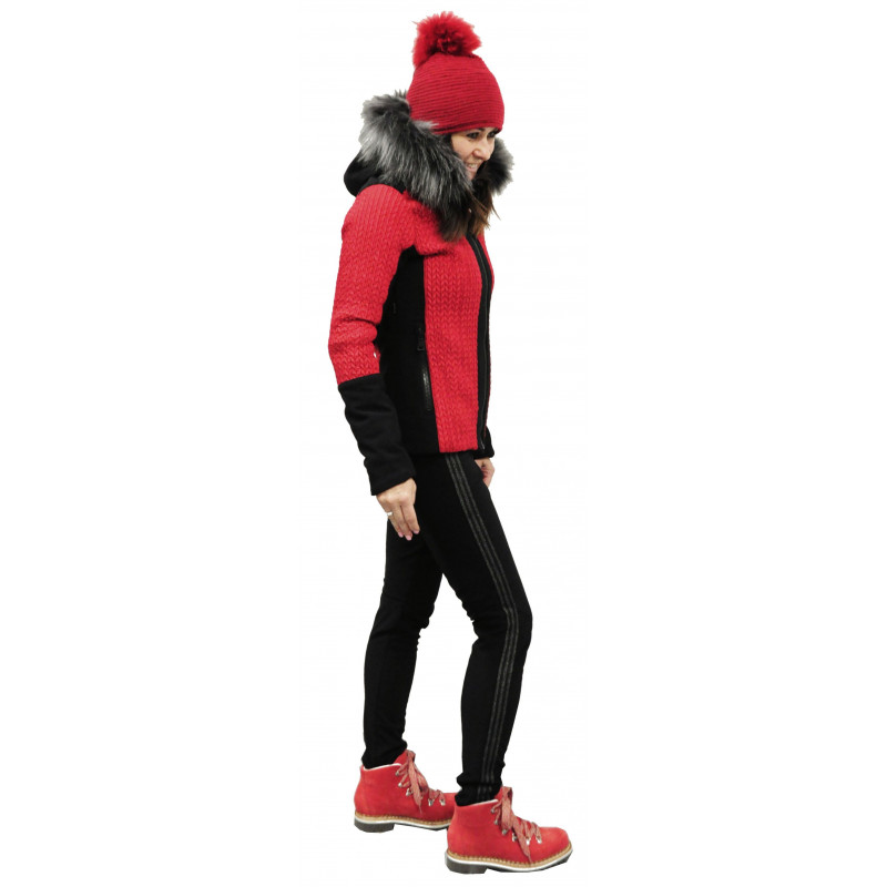 Dámská lyžařská bunda West Scout ANNA  - červená