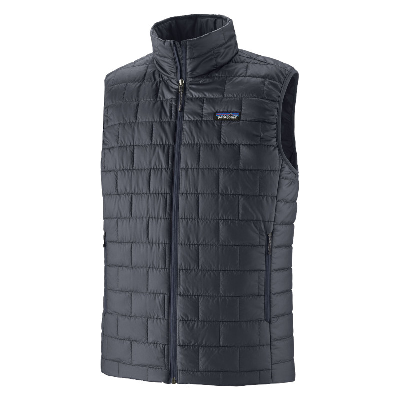 Pánska vesta Patagonia NANO PUFF VEST  - tmavo šedá