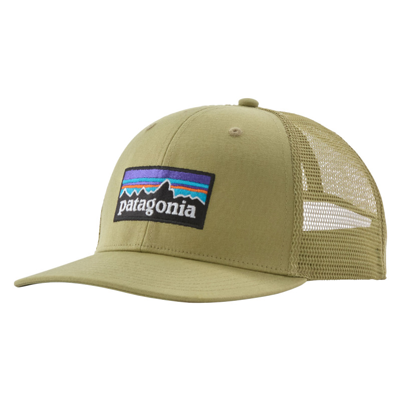 Pánska šiltovka Patagonia P-6 LOGI TRUCKER HAT  - khaki