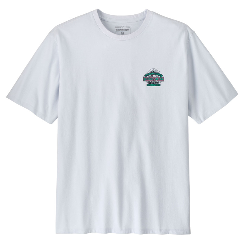 Pánske tričko Patagonia GREAT WAVES RESPONSIBILI-TEE  - biela