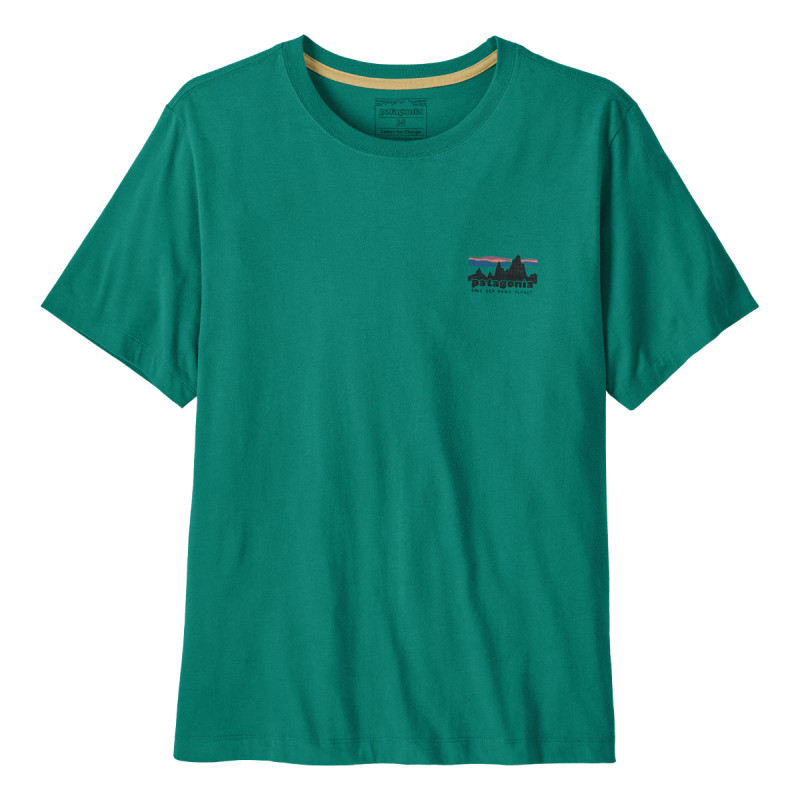 Pánské tričko Patagonia '73 SKYLINE T-SHIRT  - tmavě zelená
